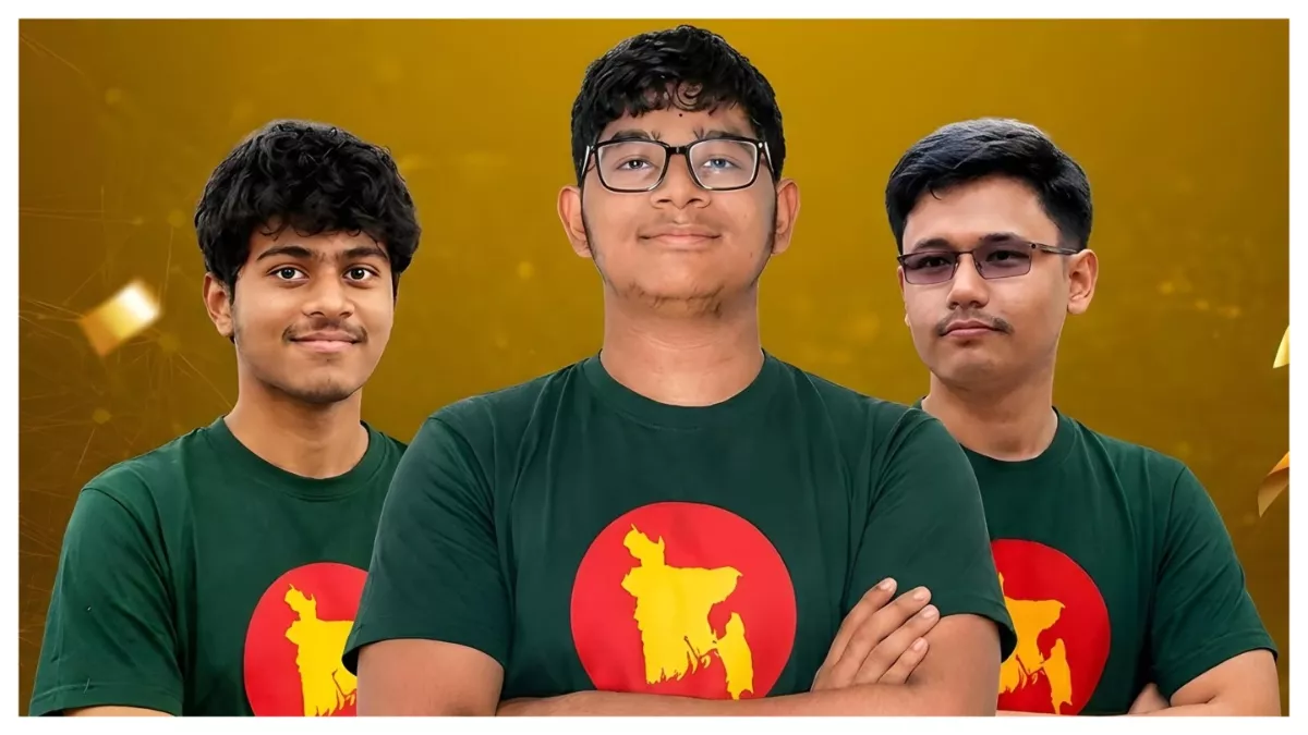 বাংলাদেশের ৩ স্বর্ণপদক
