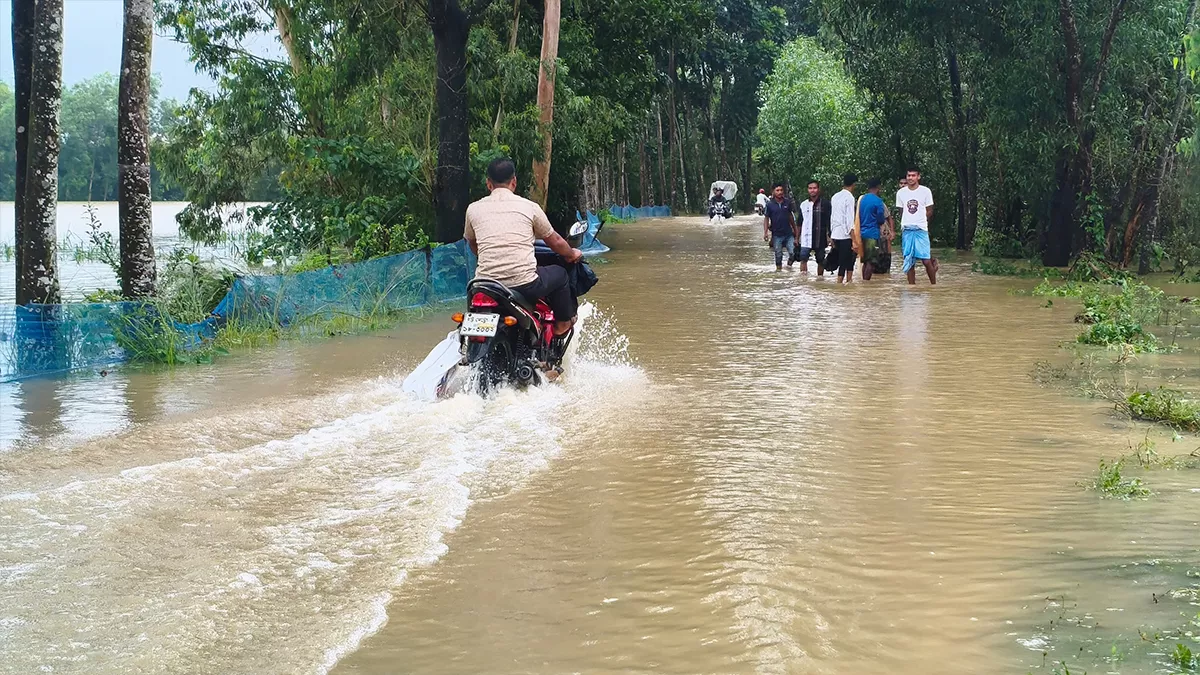ফটিকছড়িতে ষষ্ঠদিনেও পানিবন্দি ৭ হাজার মানুষ