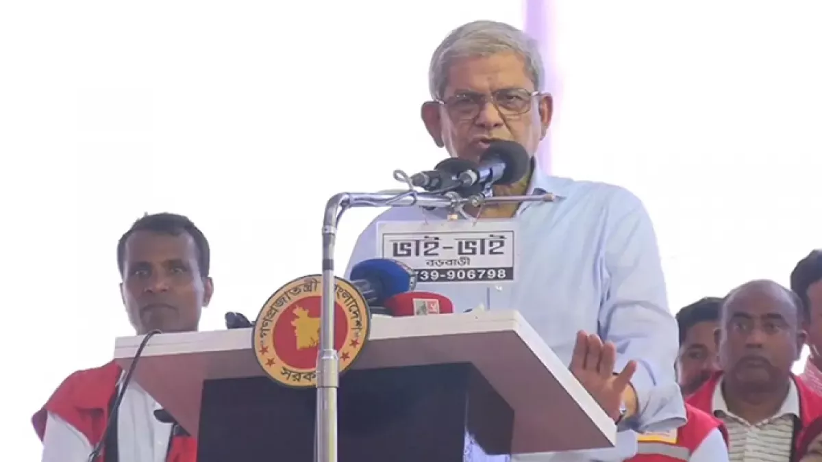 একসময় দেশের মানুষ মাদককে ‘না’ বলবে: মির্জা ফখরুল