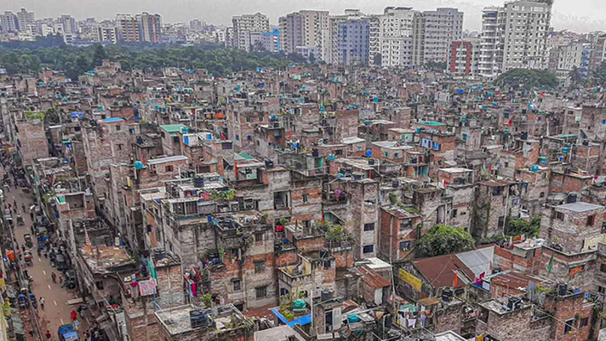 মোহাম্মদপুরের জেনেভা ক্যাম্প। ফাইল ছবি